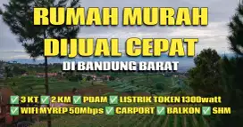 Rumah Murah Dijual Cepat di Bandung Barat – Semi Villa