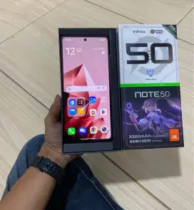 Infinix not 50 biasa ram 8/256 fulset