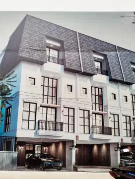 Dijual rumah klasik 3,5lantai lokasi dekat mampang jak-sel