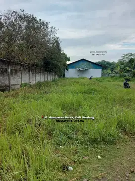 Tanah+Gudang Di Jalan Hamparan Perak Deli Serdang Sumatera Utara(312)