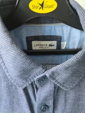 Kemeja Lacoste beli di konter