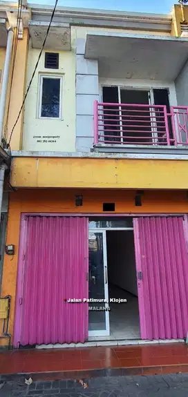 Ruko Panglima Sudirman Di Jalan Patimura, Klojen Kota Malang(OLX313)