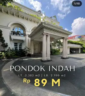 The luxurious house at pondok indah