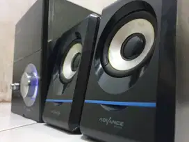 speaker aktif 2.1, ngebass normal