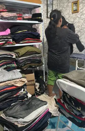 Laundry shift 2, jam 1 siang sampai 9 malam