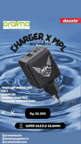 charger x mpl oraimo