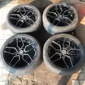 Jual Velg Mobil Original Lenso Ring18 thailand dan ban 235 50 r18