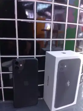 Iphone 11 64gb mau barang baru hitam