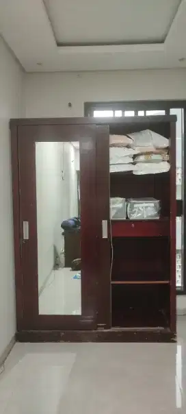 LEMARI SLIDING / GESER Ukuran 3 Pintu
