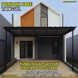 Rumah Dijual Di Pondok Cabe Murah 700 Jutaan Dekat Ke MRT dan Tol