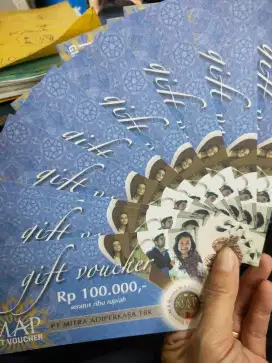 Voucher MAP 11lembar