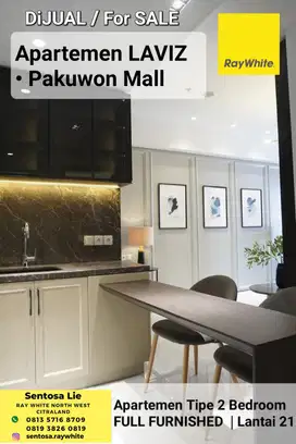 Apartemen La Viz Mansion Pakuwon Mall Tipe 2 Bedroom Full Furnished