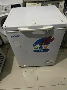 Kulkas freser rak merk aqua normal siap kirim