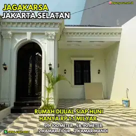 Rumah Dijual DI Jagakarsa Jakarta Selatan Murah Hanya 1.1 M Dekat Tol