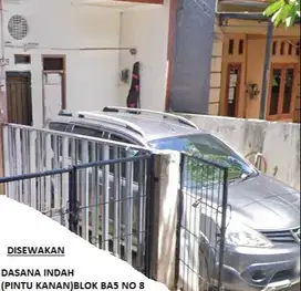 Disewakan tahunan Perum dasana indah blok BA 5 No 8 pintu kanan foto