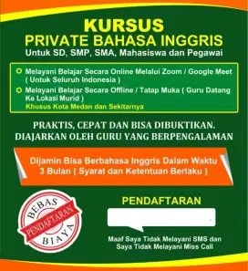 Kursus Private Bahasa Inggris