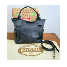 Tas Sling Bag Tas Fossil Original Black Tas Preloved