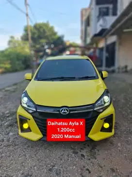 Daihatsu Ayla X 1.200cc 2020 Manual