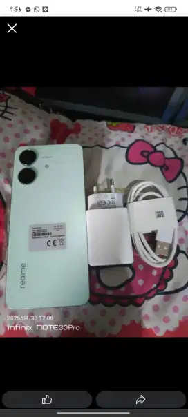 realme note 60x 4+8/64