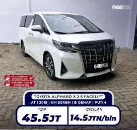 Alphard X 2.5 Facelift AT 2019 Pemakaian 2020
