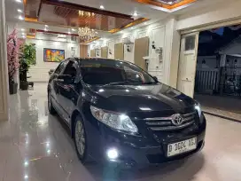 Toyota Altis V 1.8 2008nik pemakaian 2009 Matic warna Hitam