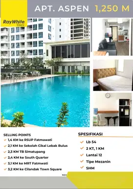 Di jual apartemen murah di jakarta selatan