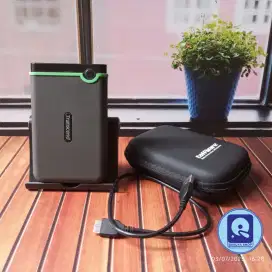 HDD Hardisk Harddisk Transcend Storejet 25M3 2TB Mulus Siap Pakai