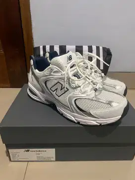 New balance NB 530 white silver size 44 like new