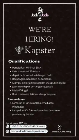 Loker capster cikarang