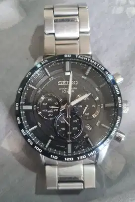 Seiko Chrono SSB357P1 Blue BT-63 fullset 100% ORI VGC jual murah!