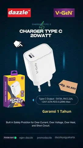 charger 20watt type c