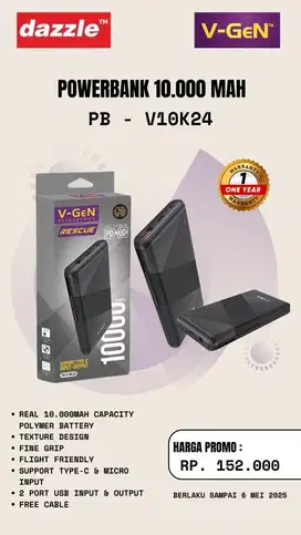 powerbank 10.000 mAh