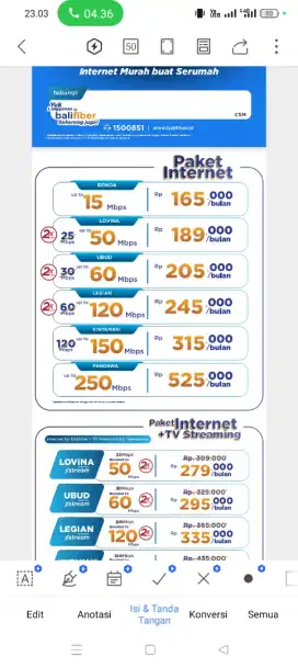 Jasa pasang wifi balifiber