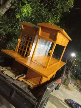 Gerobak Angkringan Bakso Mie Ayam PeceL Bubur Sate Martabak Ronde dlL