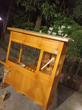 Gerobak Angkringan Bakso Mie Ayam PeceL Bubur Sate Martabak Ronde dlL