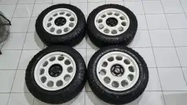 Velg HSR 17 inch + ban AT