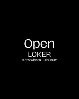 Lowongan kerja sebagai tukang masak di daerah Kota Wisata Cibubur
