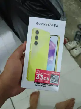 Samsung A55 5G 8/256gb baru resmi