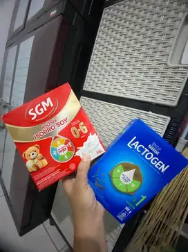 Susu bayi sgm dan lactogen