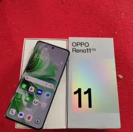 OPPO RENO 11 5G 8/256 FULLSET MULUS SECOND MURAH GARANSI COD / ANTAR