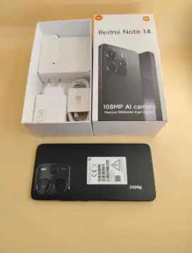 REDMI NOTE 14 8/128 FULLSET MULUS SECOND MURAH GARANSI COD / ANTAR