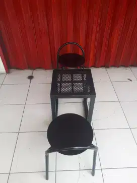 meja kursi cafe / meja kursi resto / meja kursi bar