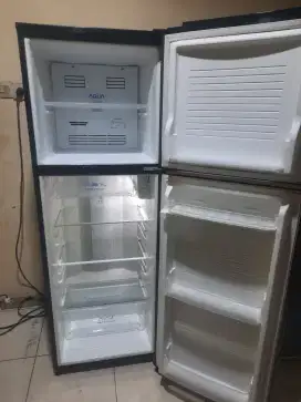 jual kulkas aqua 2 pintu normal