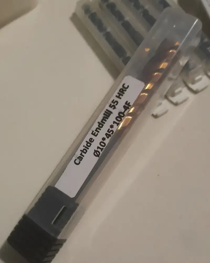 Endmill 10x45x100 hrc.55