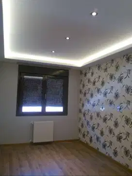 Partisi Jasa Tukang Pasang Wall Moulding Sekat Plafon PVC GRC Gypsum