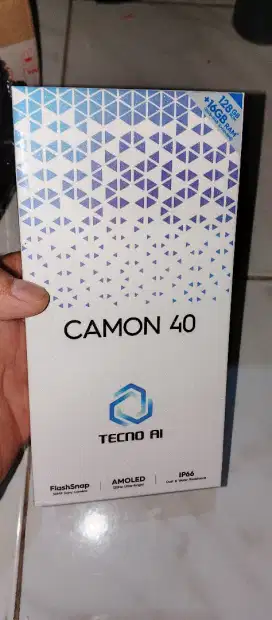 Tecno Camon 40 Baru Segel, garansi Resmi