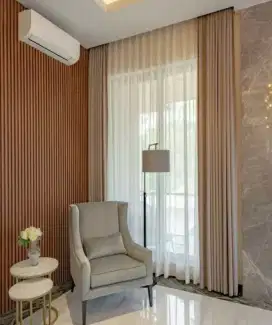Menyediakan gorden motif dan hordeng polos minimalis