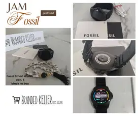 Jam Fossil Smart Watch Gen.5 100% Original Preloved tanpa box