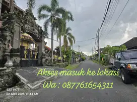 Tanah kecil di jln Padma penatih Denpasar Bali