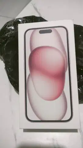 Iphone 15 Pink 128GB Resmi Baru